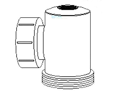 Delta Ultraviolet Tee Assy with Quartz Tube | 58-50421