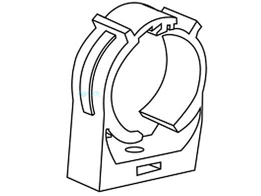 Aqua Ultraviolet Mounting Clip Grip Hold | A40124