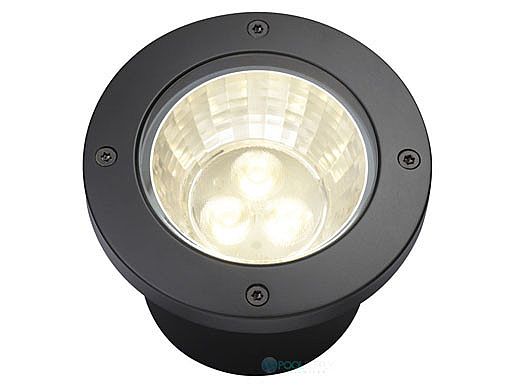 in-lite NERO LED Ground Spotlight | 12V 4.5W | Charcoal | 10103400