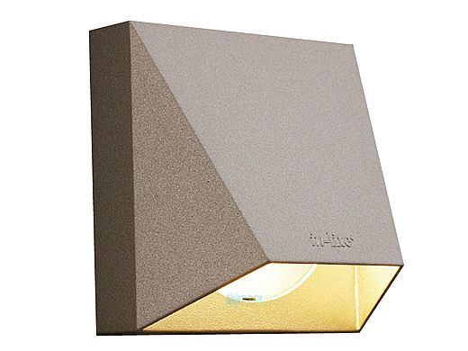 in-lite WEDGE LED Wall Light | 12V 1.5W | Rose Silver | 10301700