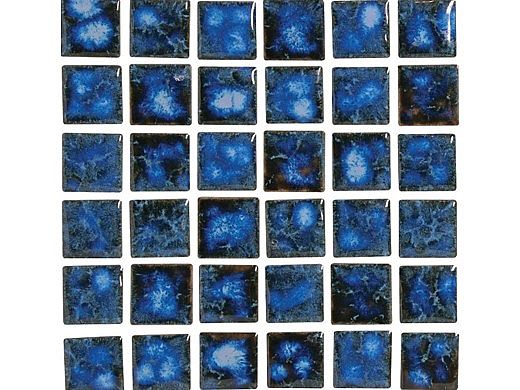 National Pool Tile Meridian 1x1 Series | Electric Blue | MRD-ELECTRIC1X1