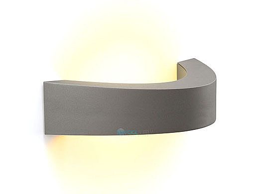 in-lite CURV LED Wall Light | 12V 2W | Rose Silver | 1030160