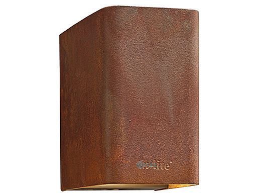 in-lite ACE DOWN LED Wall Light | 12V 3W | Corten | 10301860