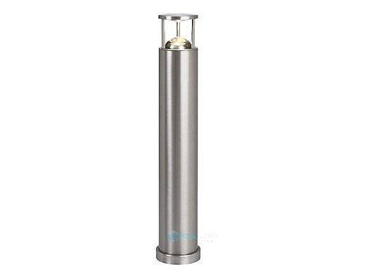in-lite FISH EYE HIGH LED Bollard Light | Height 25.59" | 12V 5W | Silver Stainless Steel | 1300200