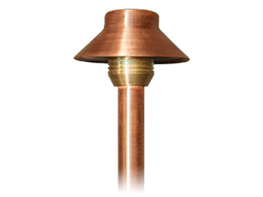 FX Luminaire AllegroPianta Xenon G4 Path Light | Copper Finish | 12" Riser | AP-20-12R-CU