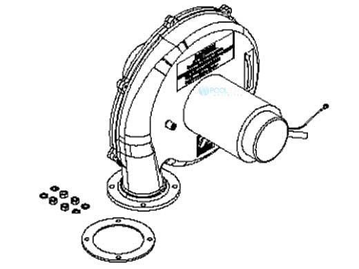 Jandy JXi Heaters Capacitor Blower Kit | R0614500