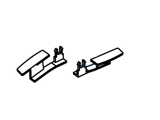 Waterway Plastics Handle Assembly | 519-7451
