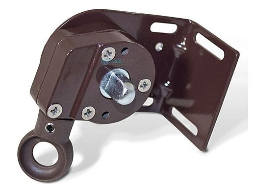 Coolaroo Cordless Crank Unit | Left Side Mount | Brown | Z 13-CULBR