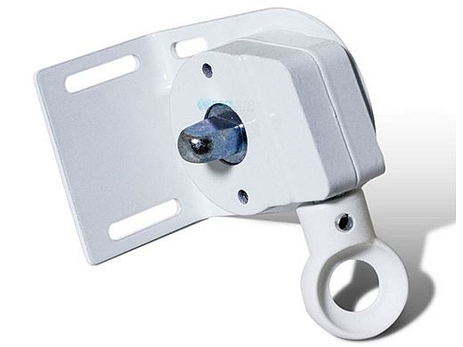 Coolaroo Cordless Crank Unit | Right Side Mount | White | Z 13-CURW
