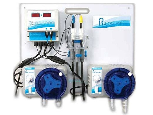 Rola-Chem pH Liquid Acid/ORP Liquid Chlorine System | Two 1 GDP Persitaltic Pumps | 554119