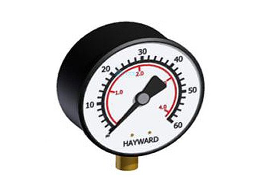 Hayward Pressure Gauge - 1/4" BTM MT | HCXFPGB1000