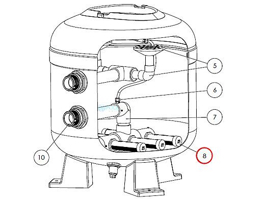Hayward Lateral Kit (HCF302T) | HCXFCLK1000