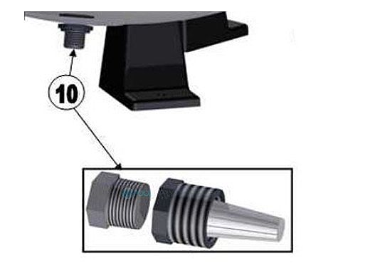 Hayward Drain Fitting Assembly | HCXFDFA1000