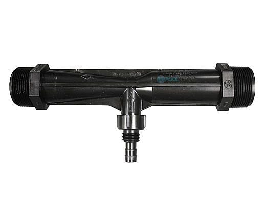 DEL #1584 Injector Only without Check Valve | 1/2" MPT | Kynar  Black | 7-0740