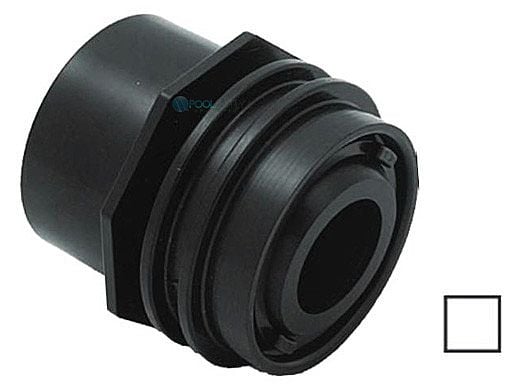 AquaStar 2" Flush-Mount Return Fitting with Water Stop Eyeball and Nut | Clear | 3300