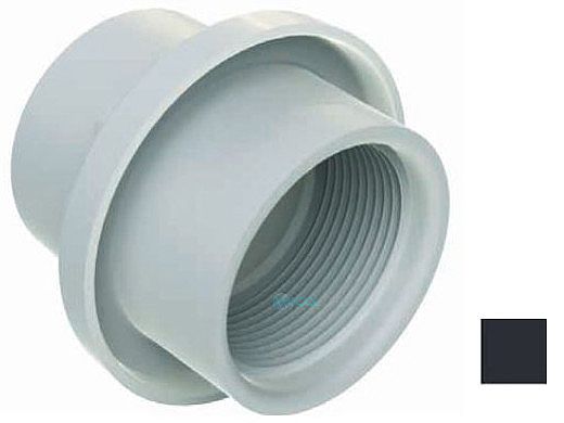 AquaStar Light Niche Return Fitting | Fits Over 1.5" Pipe | Black | 3602