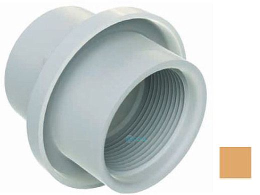 AquaStar Light Niche Return Fitting | Fits Over 1.5" Pipe | Tan | 3608