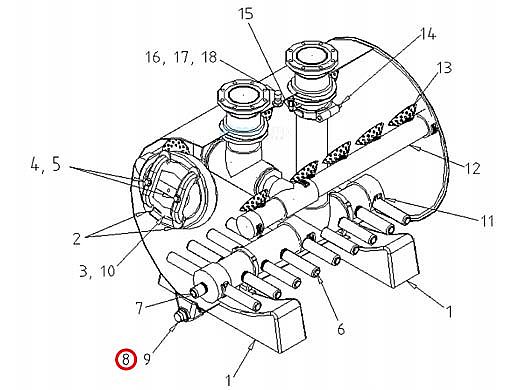 Paragon Aquatics Media Dump Assembly | B4980