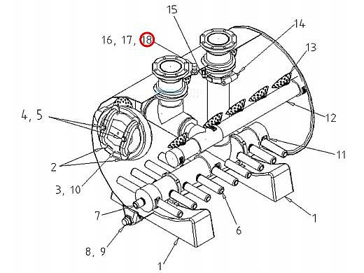 Pentair Bulkhead Fitting 1/2" | B4979BAN