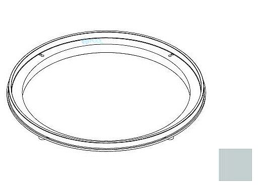 AquaStar 10" Anti-Entrapment Round Mud Frame | Light Gray | 10FR103
