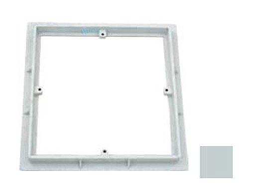 AquaStar 12" Square 3/4" Deep Mud Frame Only | Light Gray | 12FR103