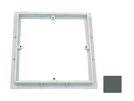 AquaStar 12" Square 3/4" Deep Mud Frame Only | Dark Gray | 12FR105