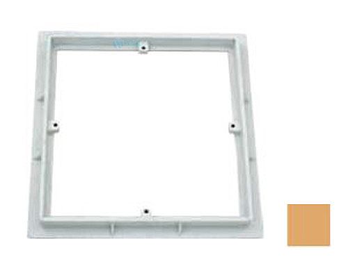 AquaStar 12" Square 3/4" Deep Mud Frame Only | Tan | 12FR108