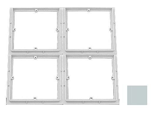 AquaStar 18"x18" Flat Frame | Light Gray | 18FR103