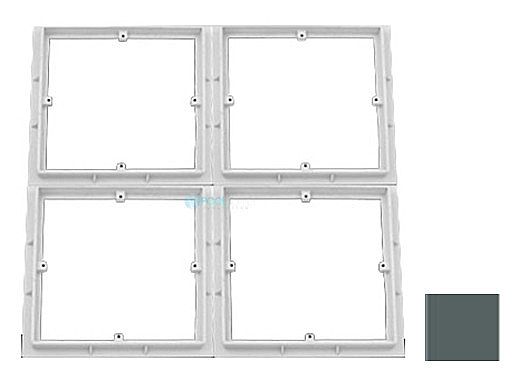 AquaStar 18"x18" Flat Frame | Dark Gray | 18FR105