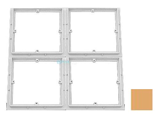 AquaStar 18"x18" Flat Frame | Tan | 18FR108