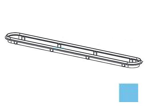 AquaStar 32" Channel Drain Anti-Entrapment Suction Outlet Cover Only | Blue | 32CDAVNF104