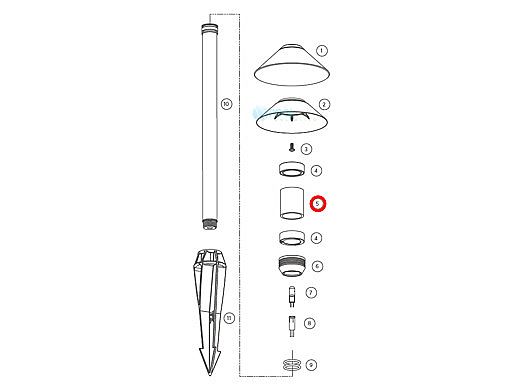 FX Luminaire BD Path Light Lens | 250012120000