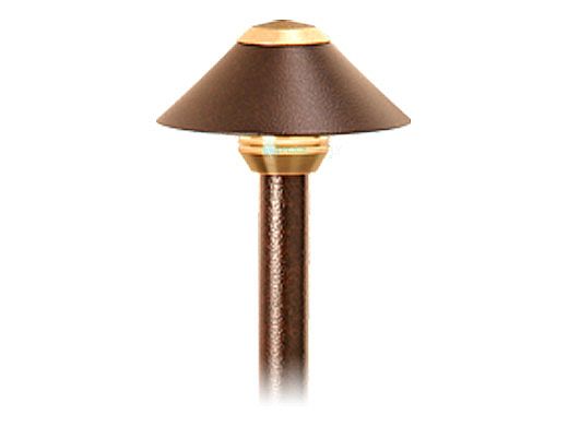 FX Luminaire BellaDonna Incandescent Path Light with 12" Riser | Copper | 20W | BD-20-12R-CU
