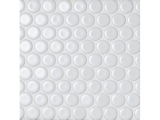 Cepac Tile Classic Rounds Series | Glossy White | CR-7