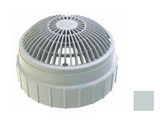 AquaStar 8" Round MoFlow Suction Outlet Cover with Double Deep Sump | Light Gray | 8MF103A