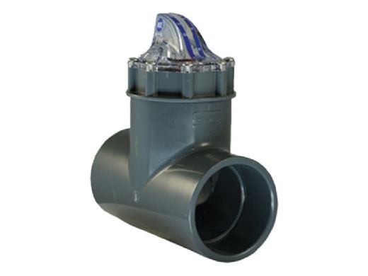 H2Flow Complete 3" FlowVis Flow Meter with Tee | FV-3