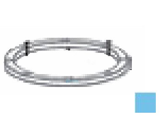 AquaStar 8" Vinyl Clamping Ring and Gasket Replacement Kit | Blue | 8VK104