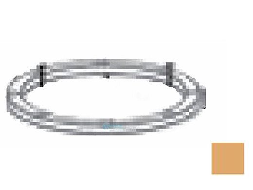 AquaStar 8" Vinyl Clamping Ring and Gasket Replacement Kit | Tan | 8VK108