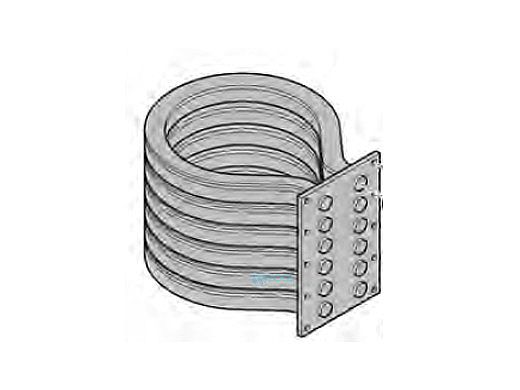 Pentair MasterTemp Tube Sheet Coil Assembly Kit | Model 250HDNA & 250HD-LP Cupro Nickel | Prior to 1-12-09 | 473710