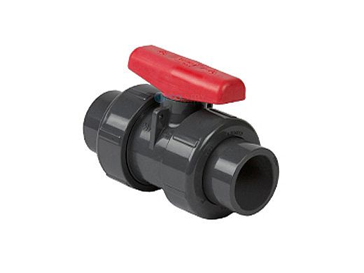 Spears True Union 2000 Standard PVC Ball Valve | FKM O-Rings |  3/4" Spigot | 3637-007