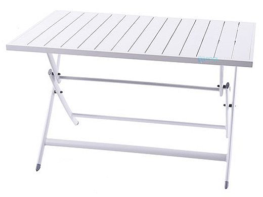 Vivere Brunch Folding Table | White | BRAT-WH