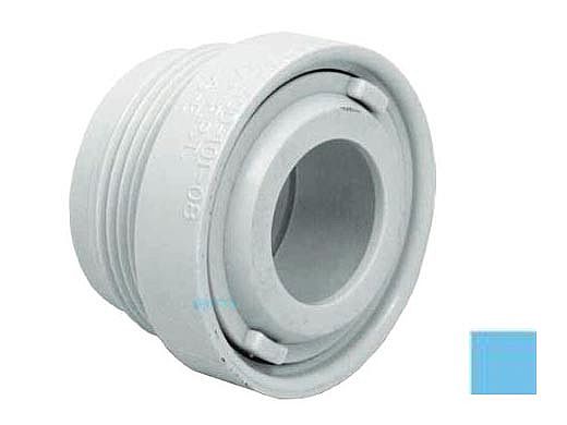 AquaStar 1.5" Flush Mount Extender Return Fitting with Slotted Orifice | Blue | ASD104D