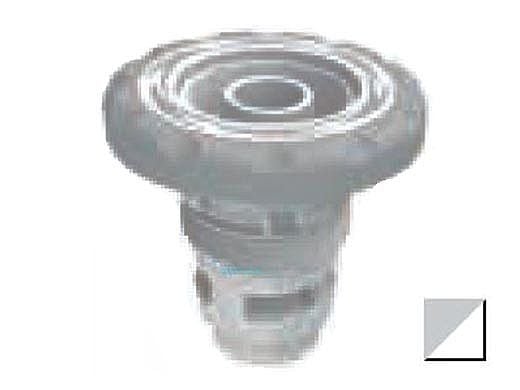 AquaStar Aqua Thunder Jet Barret with Rubber Over-Mold | WAVE Logo Rubber Overmold | White & Light Gray | ATB0301A-7