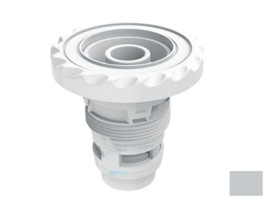 AquaStar AquaThunder Spa Jet Barrel with Adjustable Eyeball | Light Gray | ATB103