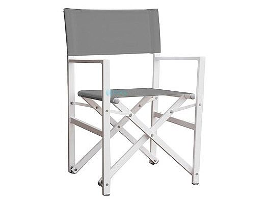 Vivere Studio Folding Director's Chair | Dark Gray | STUC-DG