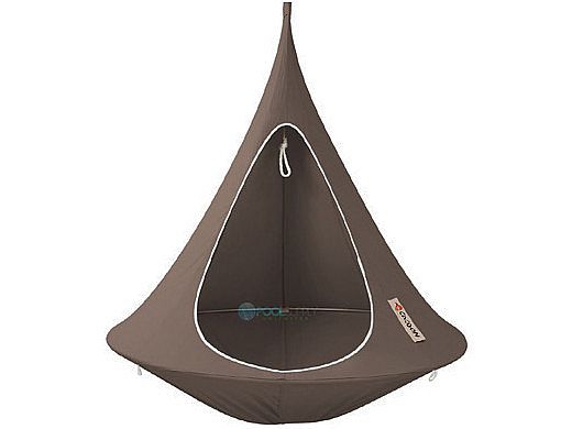 Vivere Single Cacoon Hanging Chair | Taupe | CACST7