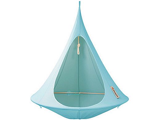Vivere Single Cacoon Hanging Chair | Turquoise | CACSLB10