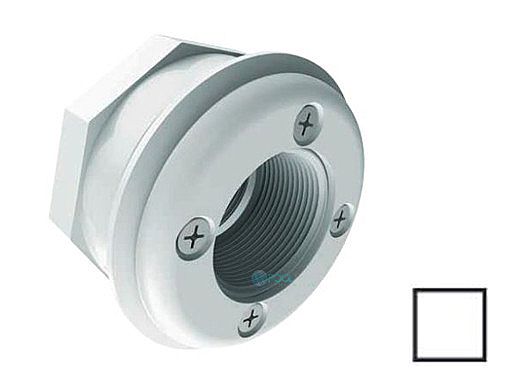 AquaStar 4 Screw Vinyl Fitting | White | ES140801