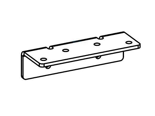 Coverstar Bracket Horizontal 2 Pulley | M3082