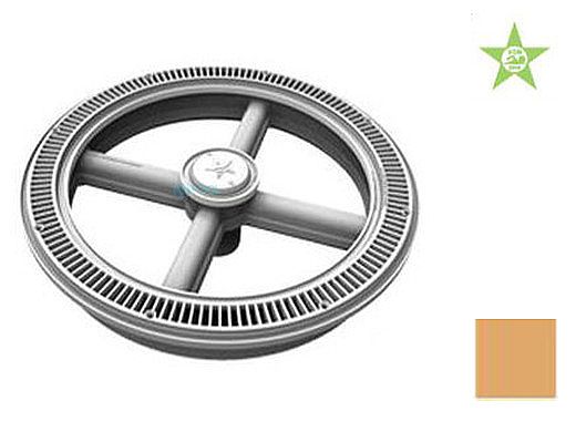 AquaStar 20" Full Circle Drain Cover | Tan | FC09108